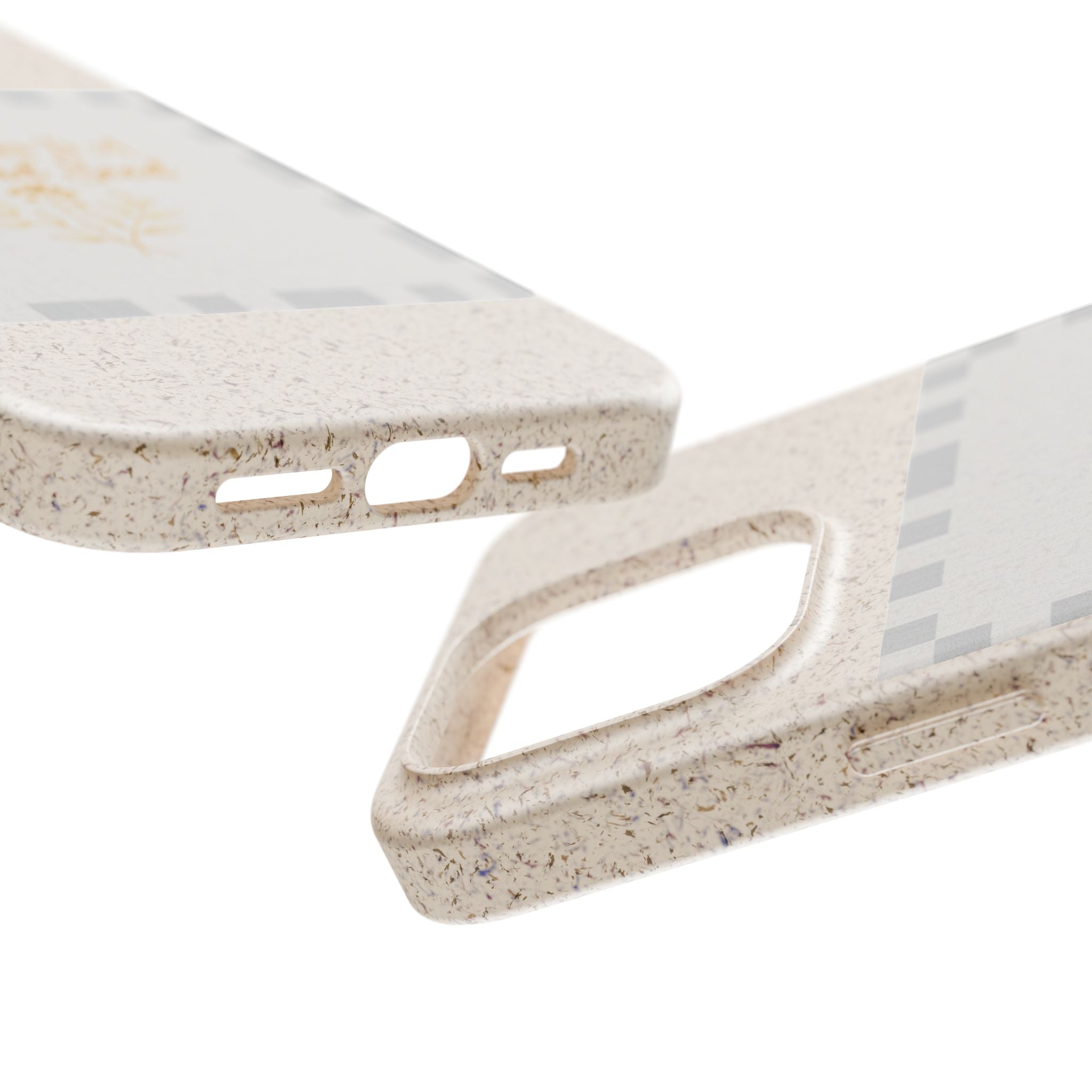 Biodegradable Phone Case — “All It Takes Is A Mustard Seed” Floral Design