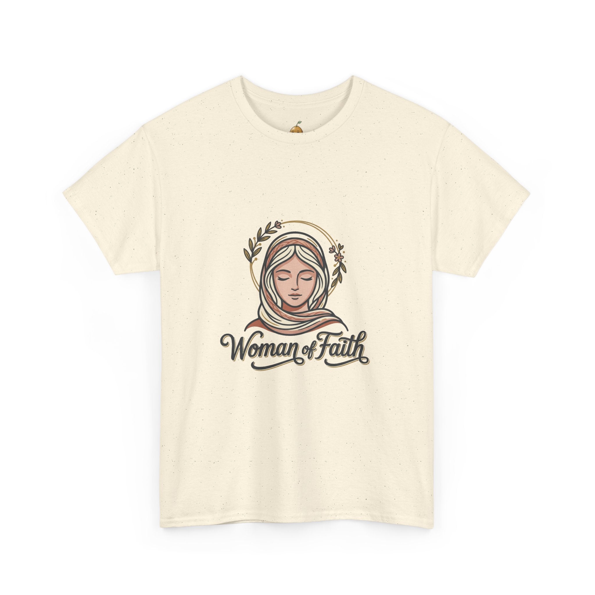 Woman of Faith Tee — Inspirational Christian Graphic T-Shirt
