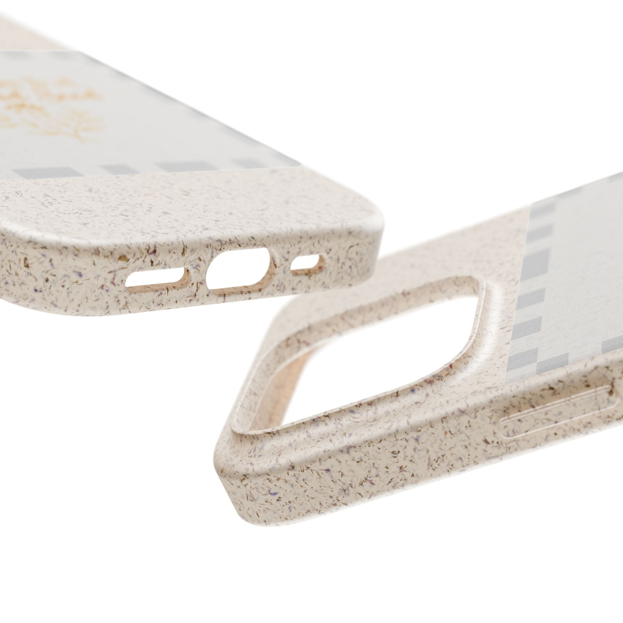 Biodegradable Phone Case — “All It Takes Is A Mustard Seed” Floral Design