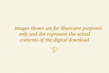 Images shown are for illustrative purposes only and do not represent the actual contents of the digital download